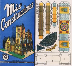 Nº9-[Catedral]-Mis-Construcciones.--Ed.-Roma.-Barcelona-[CAT]-1942.